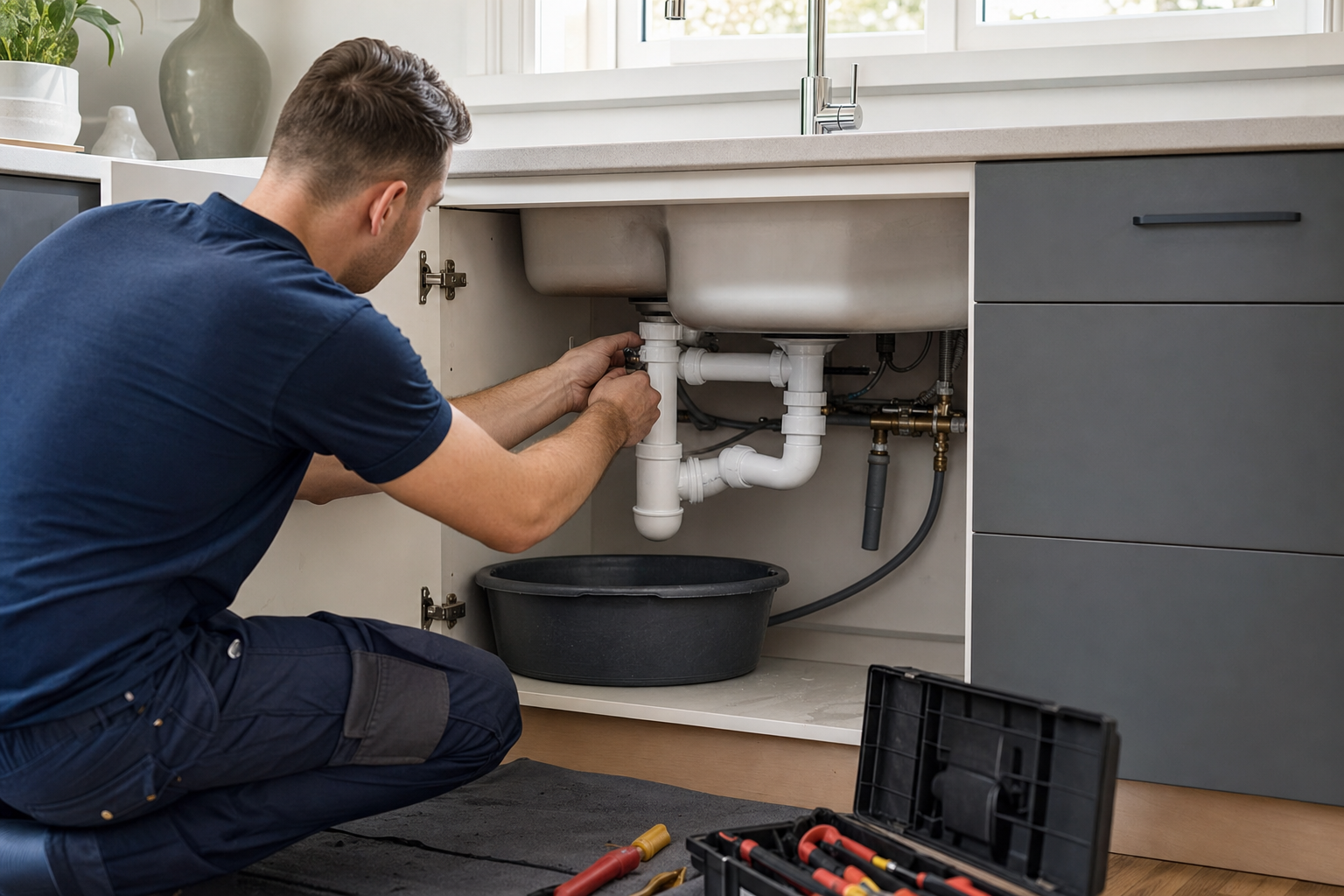 Kitchen Plumbing Peckham service image