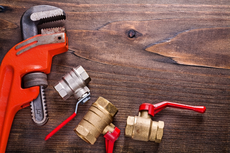 Commercial plumbing work in a Peckham business