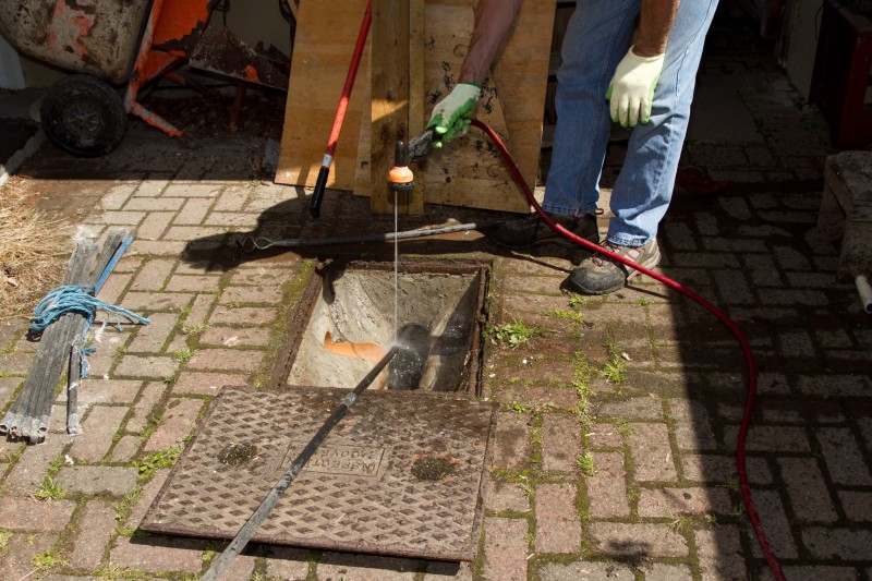 Drain repair work in Peckham